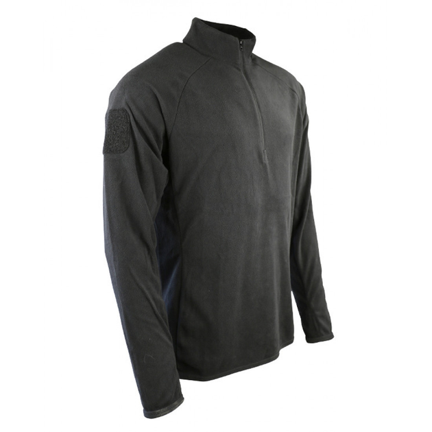 Кофта Kombat UK Alpha Mid-Layer Fleece Black Size M - изображение 2