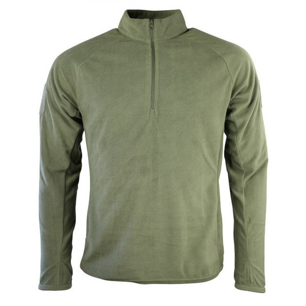 Кофта Kombat UK Alpha Mid-Layer Fleece Olive Size XL - изображение 1