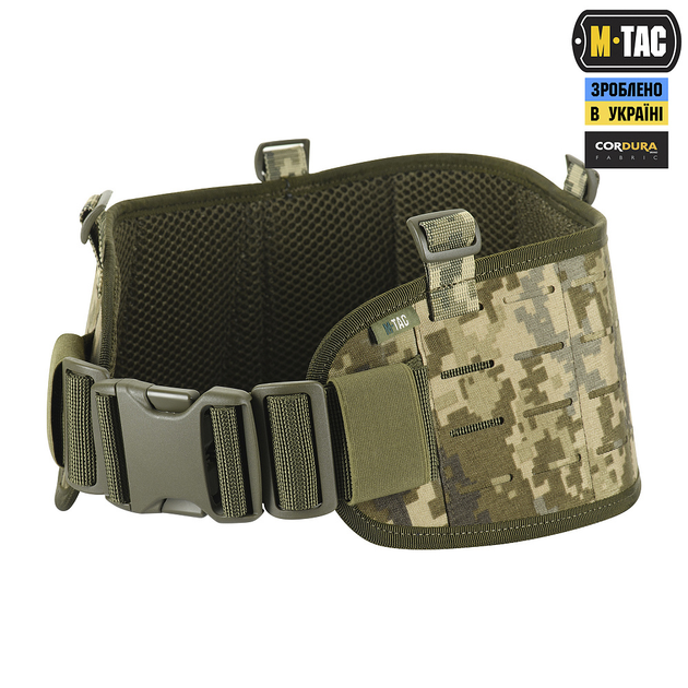 Пояс тактичний M-Tac War Belt Laser Cut MM14 Size XL/XXL - изображение 1