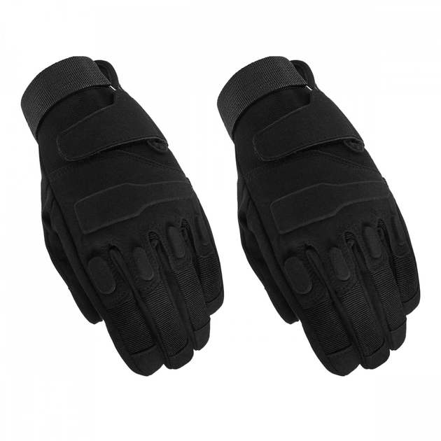 Тактические перчатки U-Power Blackhawk Black M (U34005) - изображение 2