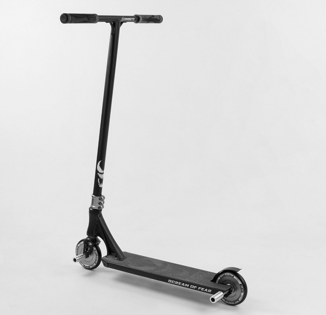 Трюковой самокат Best Scooter SIMBIOTE черный Веном HIC система пеги ...
