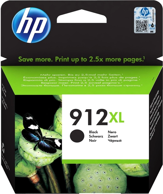 Tusz HP No.912XL OJP8013/8023 Black (3YL84AE) - obraz 1