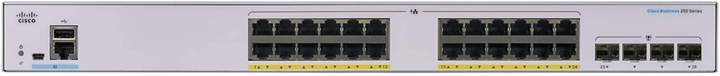 Przełącznik Cisco CBS250-24P-4G-EU - obraz 1