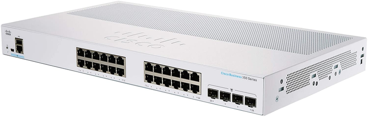 Комутатор Cisco CBS350-24T-4X-EU - зображення 2