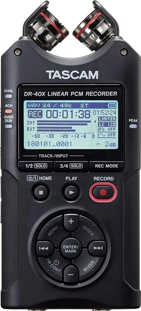 Cyfrowy rejestrator Tascam DR-40X - obraz 1