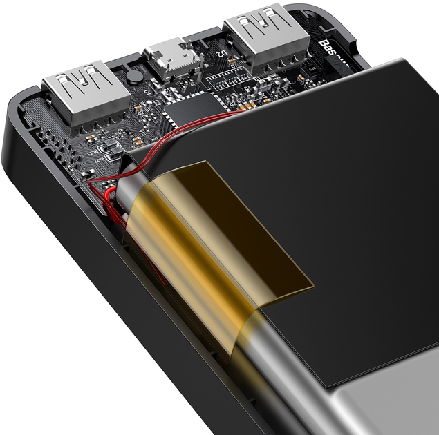 Powerbank Baseus Bipow 10000mAh 15W Black (PPDML-I01) - obraz 6