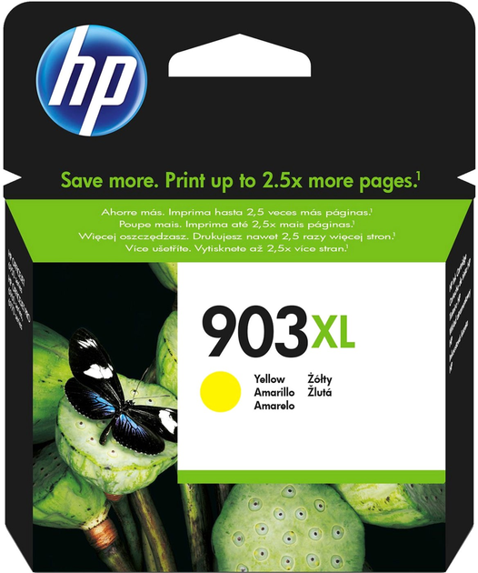 Картридж HP No.903XL OfficeJet 6950/6960/6970 Yellow (T6M11AE) - зображення 2