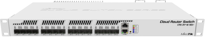 Przełącznik MikroTik CRS317-1G-16S+RM gigabit (CRS317-1G-16S+RM) - obraz 1