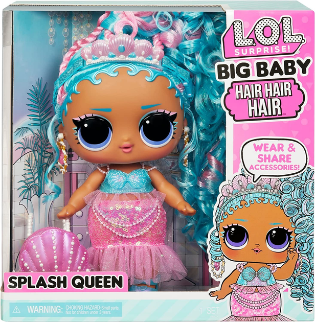 LOL Surprise Big Baby Hair Hair Splash Queen 579724 ROZETKA VRS