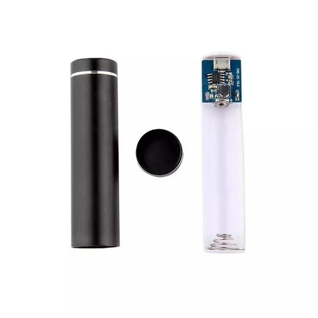 Портативный алюминиевый корпус с платой для Power Bank для Li-ion 18650 - изображение 2