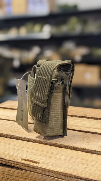 Підсумок для магазинів подвійний Олива Mil-Tec MOLLE ADMIN POUCH OLIV (13486001) - Фото 3 Підсумок для магазинів подвійний Олива Mil-Tec MOLLE ADMIN POUCH OLIV (13486001) - зображення 3