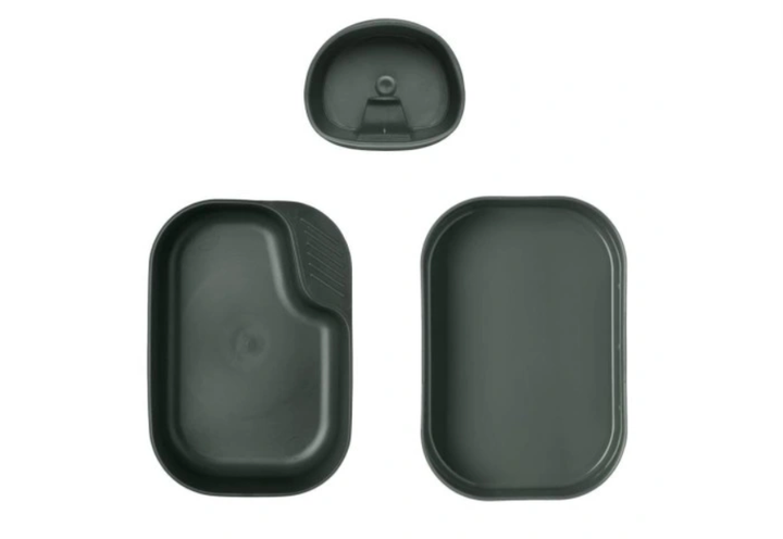 Набір посуду 3 Олива Wildo Helikon-Tex Camp-a-box Basic Olive green (se-cas-pp-02) - Фото 1 Набір посуду 3 Олива Wildo Helikon-Tex Camp-a-box Basic Olive green (se-cas-pp-02) - зображення 1
