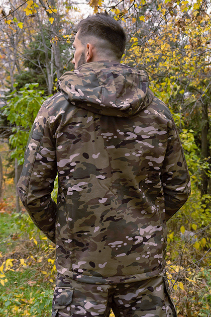Тактична тепла куртка Soft Shell мультикам Logos 5248-07 M - зображення 2