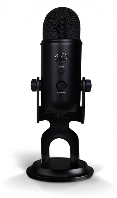Мікрофон Logitech Blue Yeti USB Black (988-000229) – фото, отзывы ...