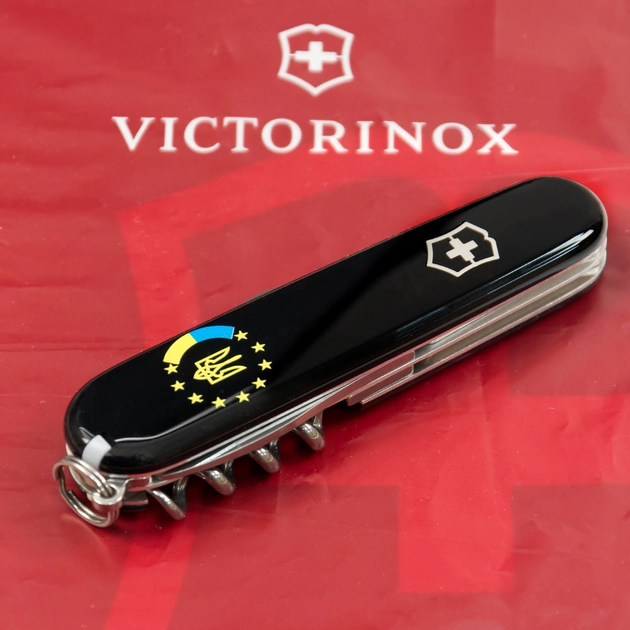 Складной нож Victorinox SPARTAN UKRAINE Украина ЕС 1.3603.3_T1130u - изображение 2