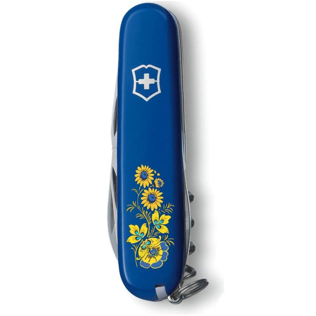 Складаний ніж Victorinox SPARTAN UKRAINE Квіти 1.3603.2_T1050u - зображення 2