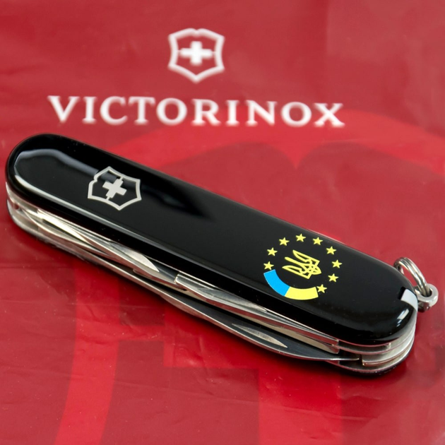 Складаний ніж Victorinox CLIMBER UKRAINE Україна ЄС 1.3703.3_T1130u - зображення 2