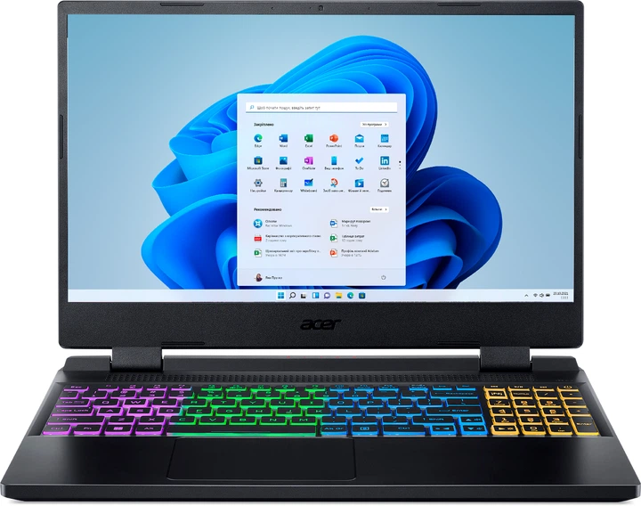 Ноутбук Acer Nitro 5 AN515-58-78BT (NH.QM0AA.001) Obsidian Black - Фото 1 Ноутбук Acer Nitro 5 AN515-58-78BT (NH.QM0AA.001) Obsidian Black - изображение 1