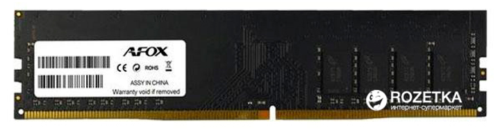 Оперативна пам'ять AFOX DDR4-2400 8192MB PC3-19200 (AFLD48EH1P) - зображення 1
