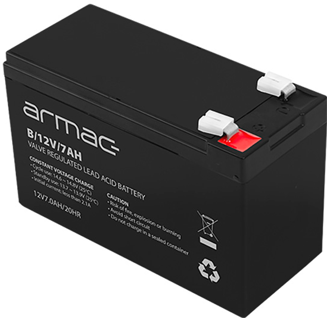 Акумуляторна батарея Armac Power Battery 12V 7.0 A (B/12V/7AH) - зображення 2