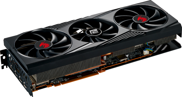 Karta graficzna Powercolor PCI-Ex Radeon RX 6800 XT Red Dragon 16GB GDDR6 (256bit) (2310/16000) (HDMI, 3 x DisplayPort) (AXRX 6800XT 16GBD6-3DHR/OC) - obraz 3