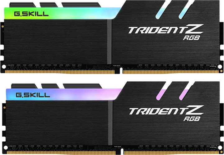 Оперативна пам'ять G.Skill DDR4-3600 32768MB PC4-28800 (Kit of 2x16384) Trident Z RGB (F4-3600C18D-32GTZR) - зображення 1