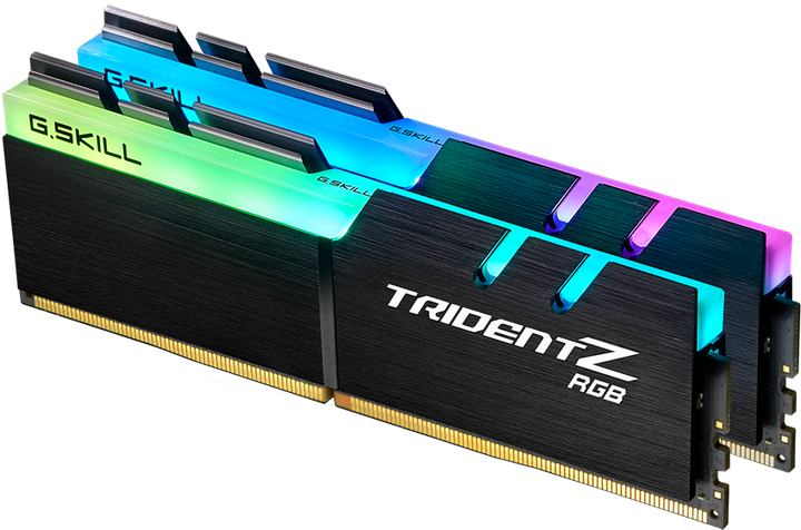 RAM G.Skill DDR4-3600 65536MB PC4-28800 (zestaw 2x32768) Trident Z RGB (F4-3600C18D-64GTZR) - obraz 1