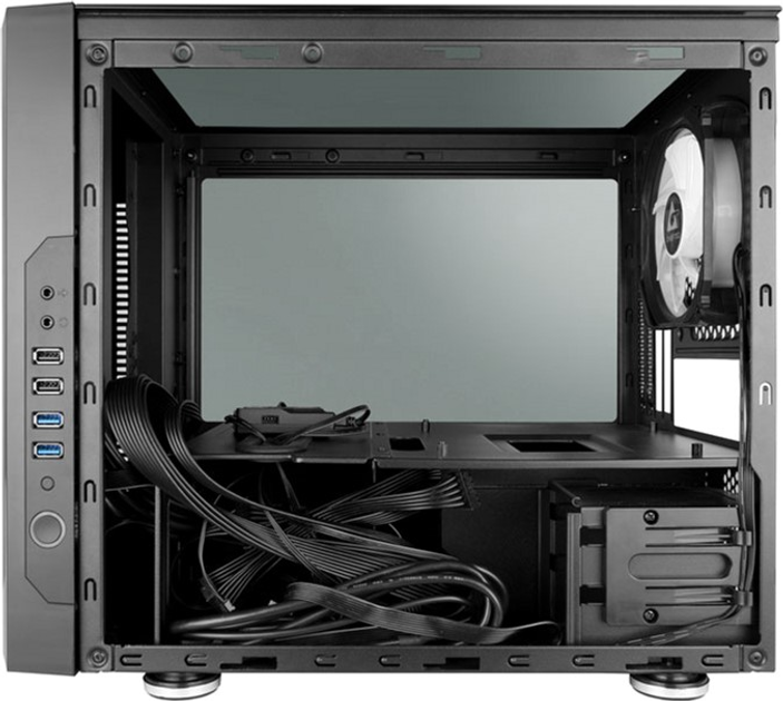 Obudowa Chieftec M1 Gaming Cube czarne (GM-01B-OP) - obraz 9