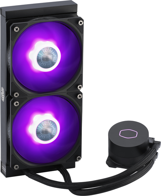 Chłodzenie wodne Cooler Master MasterLiquid ML240L V2 RGB (MLW-D24M-A18PC-R2) - obraz 5