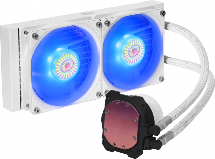 Chłodzenie wodne Cooler Master MasterLiquid ML240L V2 RGB (MLW-D24M-A18PC-RW) - obraz 3
