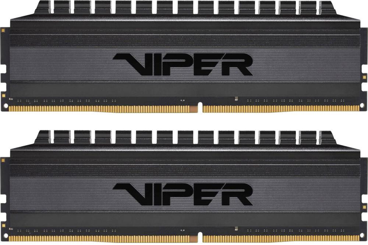 RAM Patriot DDR4-3200 16384MB PC4-25600 (zestaw 2x8192) Viper 4 Blackout (PVB416G320C6K) - obraz 1