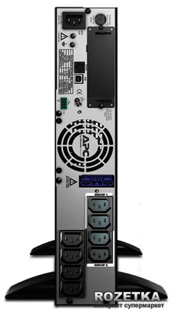 UPS APC Smart-UPS X 1000VA z wyświetlaczem LCD do montażu w szafie/wieży (SMX1000I) - obraz 2