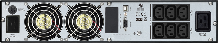 ДБЖ APC Easy UPS SRV 3000VA RM 230V з рейками для монтажу (SRV3KRIRK) - зображення 3