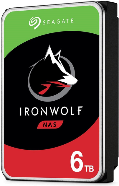 Dysk twardy Seagate IronWolf 6 TB 5400 obr./min 256 MB ST6000VN001 3,5 SATA III - obraz 3