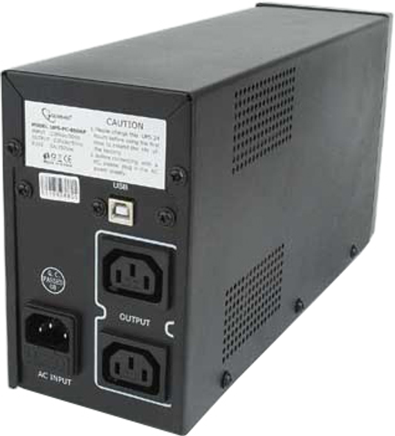 ДБЖ EnerGenie 850VA (UPS-PC-850AP) - зображення 2