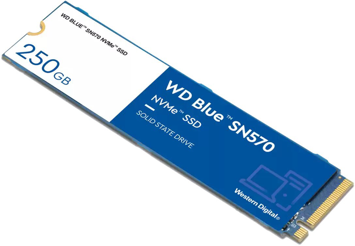 Western Digital Blue SN570 250GB M.2 PCI-E 3.0 TLC (WDS250G3B0C) - зображення 2