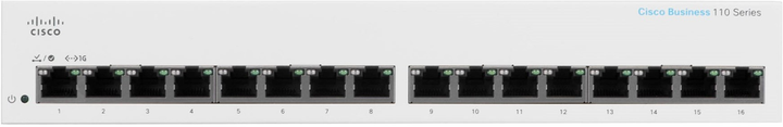 Комутатор Cisco CBS110-16T-EU - зображення 5