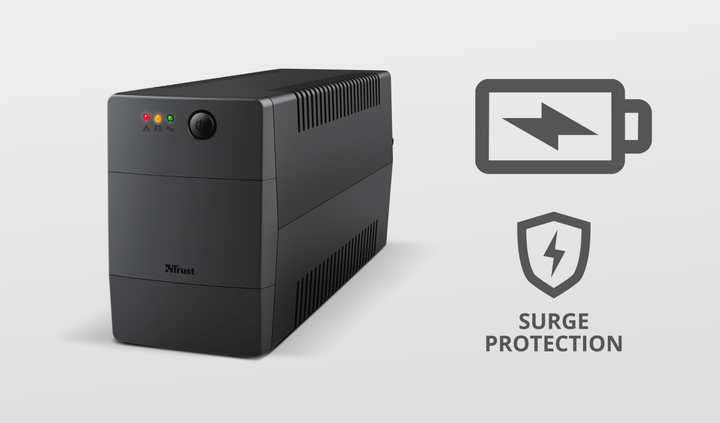 ИБП Trust Paxxon 800VA Uninterruptible Power Supply (UPS) (TR23503) - изображение 5