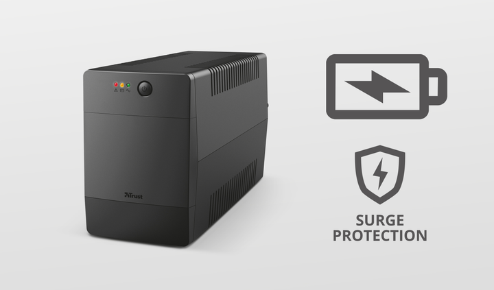 ИБП Trust Paxxon 1000VA Uninterruptible Power Supply (UPS) (TR23504) - изображение 5