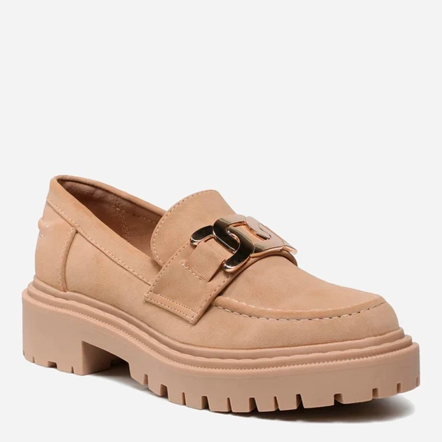 Loafersy Damskie Jenny Fairy WS5618-11 39 25,3 cm Beżowe (5904862468976) - obraz 2