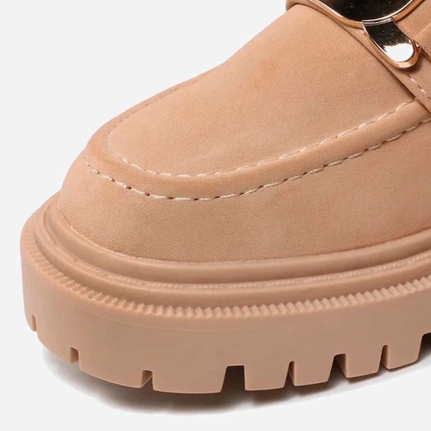 Loafersy Damskie Jenny Fairy WS5618-11 39 25,3 cm Beżowe (5904862468976) - obraz 7