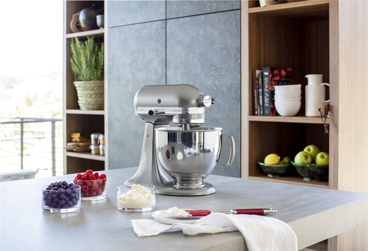 KitchenAid Artisan 5KSM125ECU Mikser stojący z przechylaniem, srebrny - obraz 7