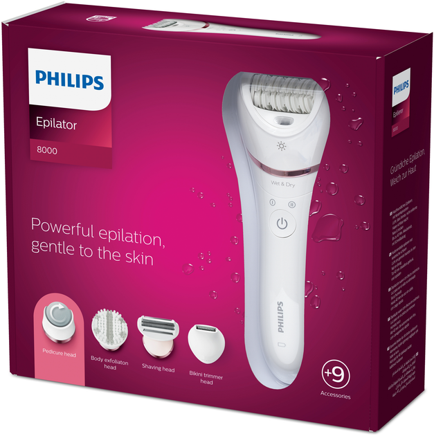 Епілятор Philips 8000 series BRE740/10 - зображення 6