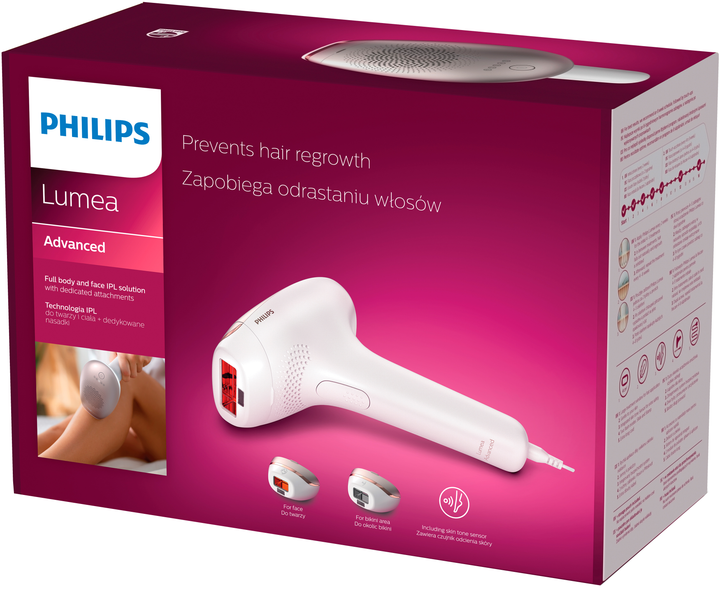 Fotoepilator PHILIPS Lumea Advanced SC1998/00 - obraz 12