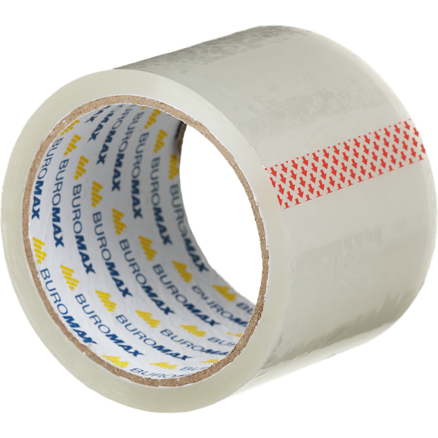 Клейкая лента упаковочная Buromax 72мм 45м прозрачная (BM.7070-00) - Фото 1 Клейкая лента упаковочная Buromax 72мм 45м прозрачная (BM.7070-00) - изображение 1