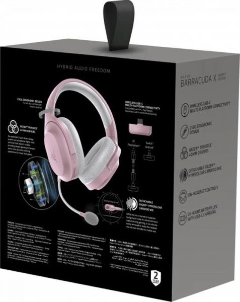 Наушники Razer Barracuda x Quartz Pink (rz04-03800300-r3m1) купить