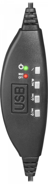 Навушники Defender Gryphon 750u Black (63752) - зображення 5