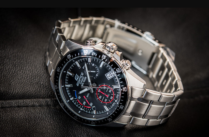 Наручные часы Casio EFV-540D-1AVUEF Серебро\Черный Нержавеющая сталь - изображение 2