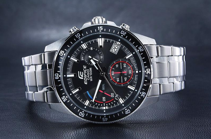 Наручные часы Casio EFV-540D-1AVUEF Серебро\Черный Нержавеющая сталь - изображение 3