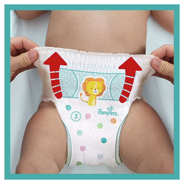 Pieluchomajtki Pampers Pants Rozmiar 3 (6-11 kg) 128 szt. (8006540069417) - obraz 4
